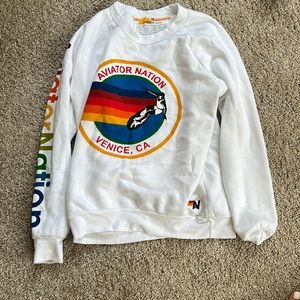 Worn once aviator nation crew neck